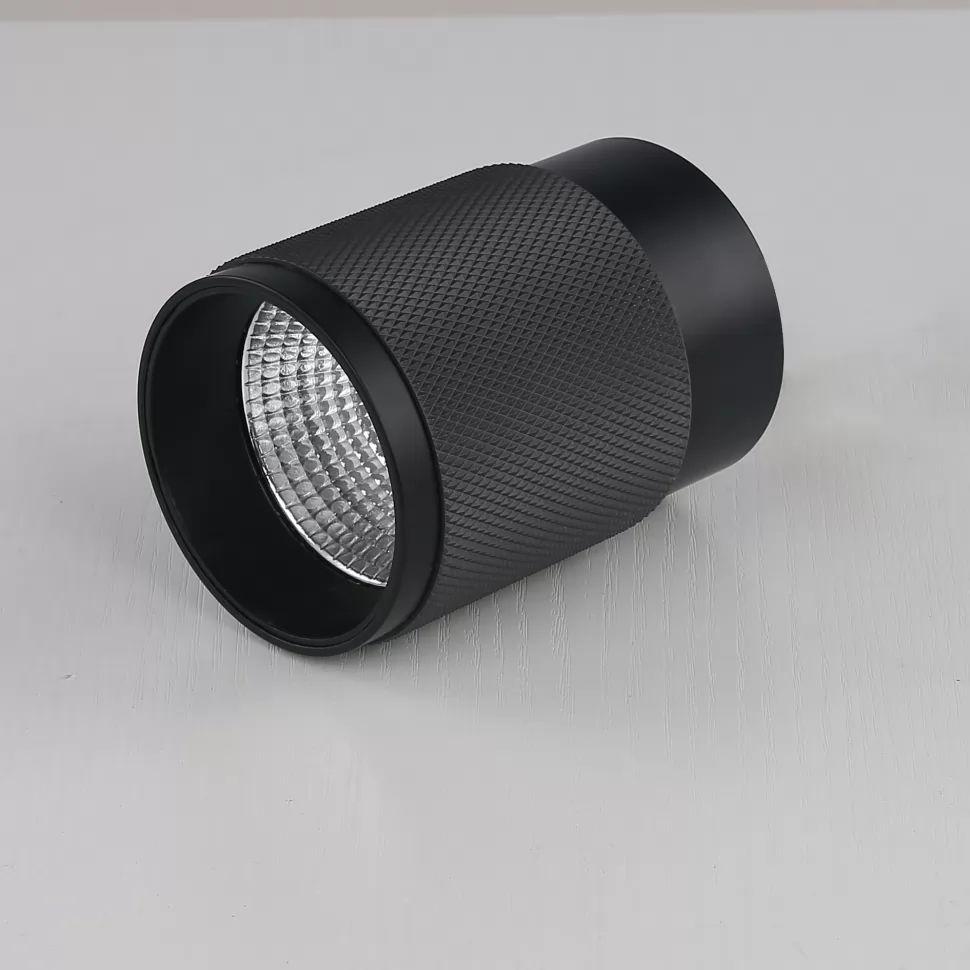 фото потолочный светодиодный светильник iledex 1955-10w-3000k-36 bk+grp | 220svet.ru