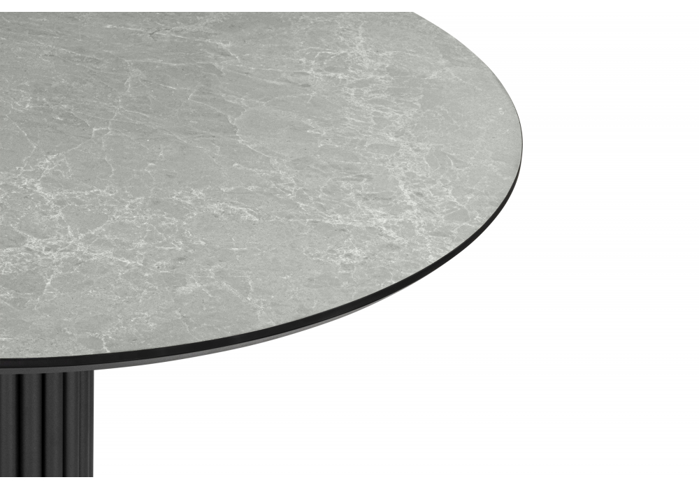 фото керамический стол woodville кэмерон 110 dolmen cris sahara / черный 625707 | 220svet.ru