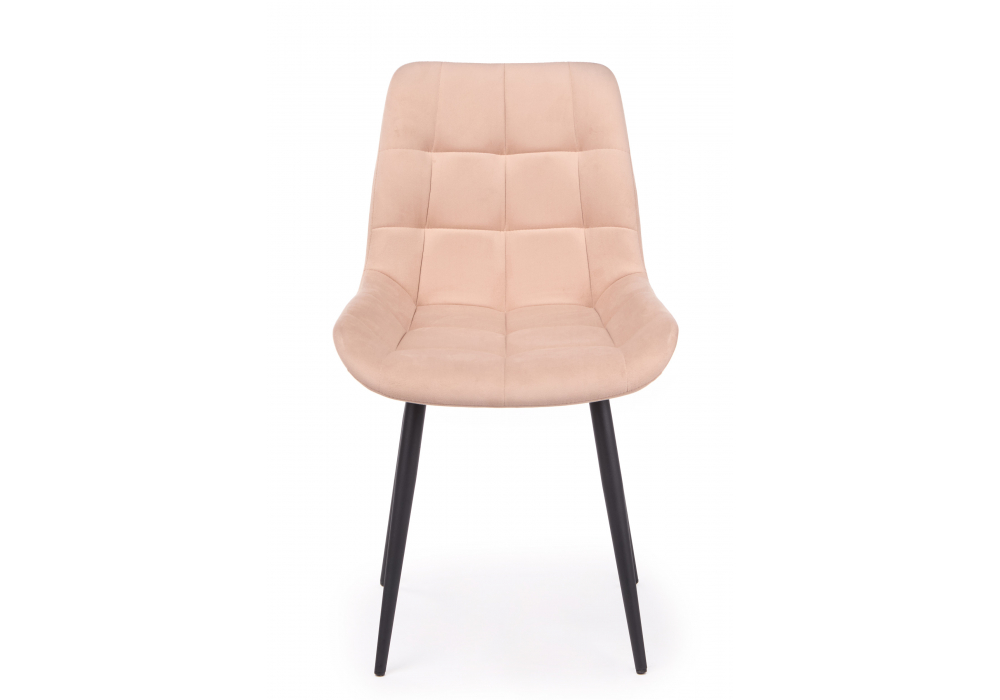 фото стул вращающийся на металлокаркасе woodville челси 360 к бежевый (zd 210) / черный 632480 | 220svet.ru