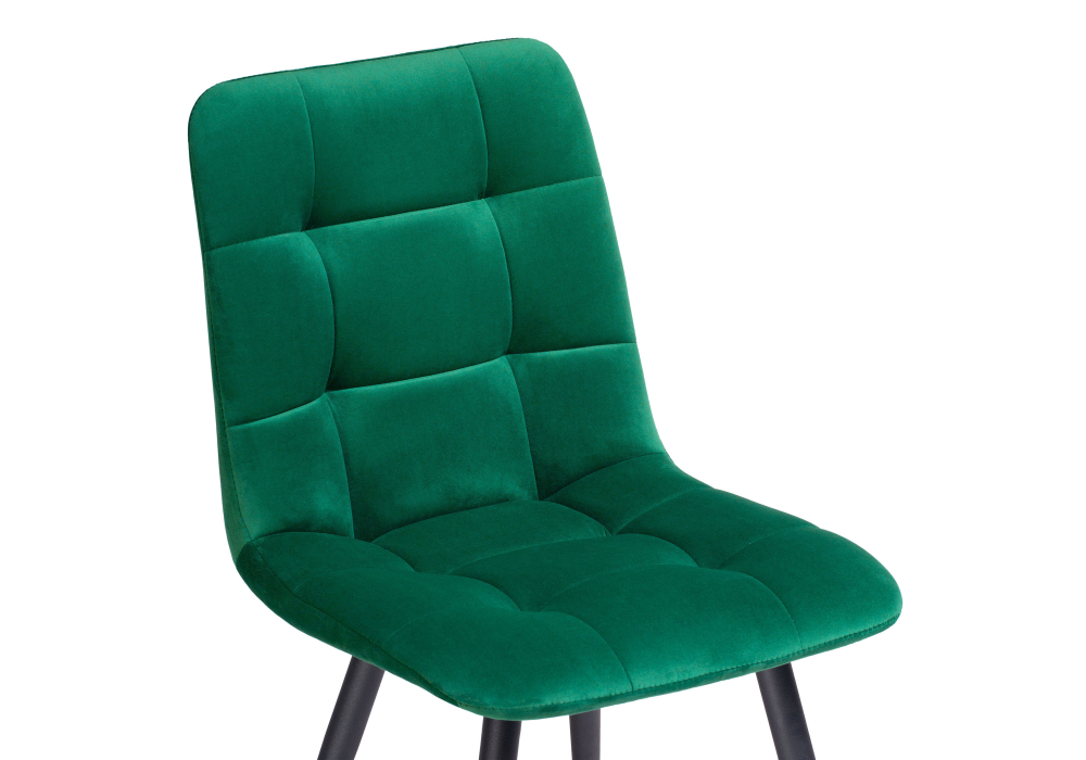 фото стул woodville чилли к зеленый / черный 502059 | 220svet.ru