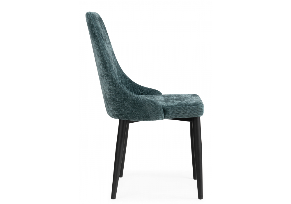 фото стул на металлокаркасе woodville kora морская волна 15754 | 220svet.ru