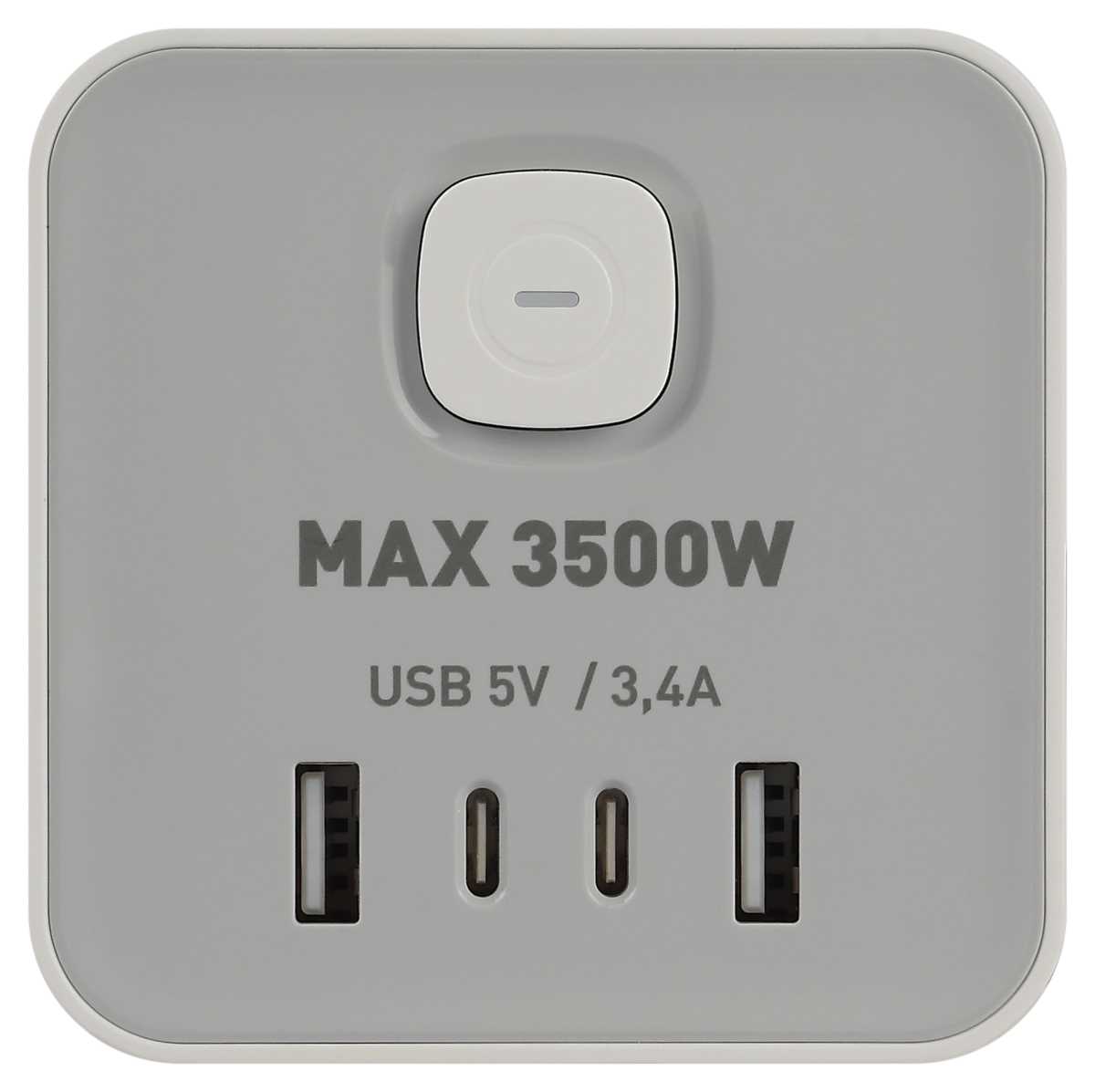 фото сетевой фильтр эра twr-8es-1,5m-4usb-w башня с защитой заземлением с выключателем 8 розеток+4xusba+c 1,5м 16а белый б0069071 | 220svet.ru