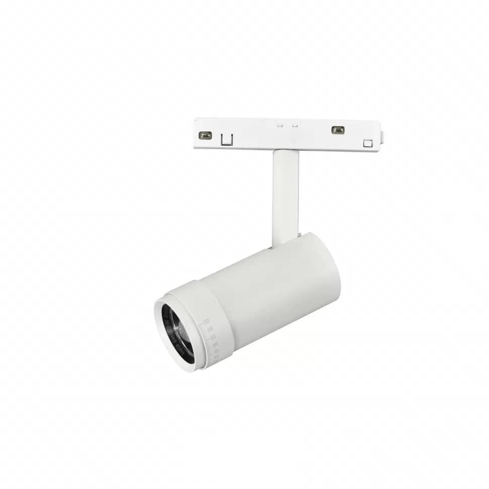 фото трековый магнитный светодиодный светильник iledex technical vision zoom 4822-020-d47-10w-10/60dg-3000k-wh | 220svet.ru