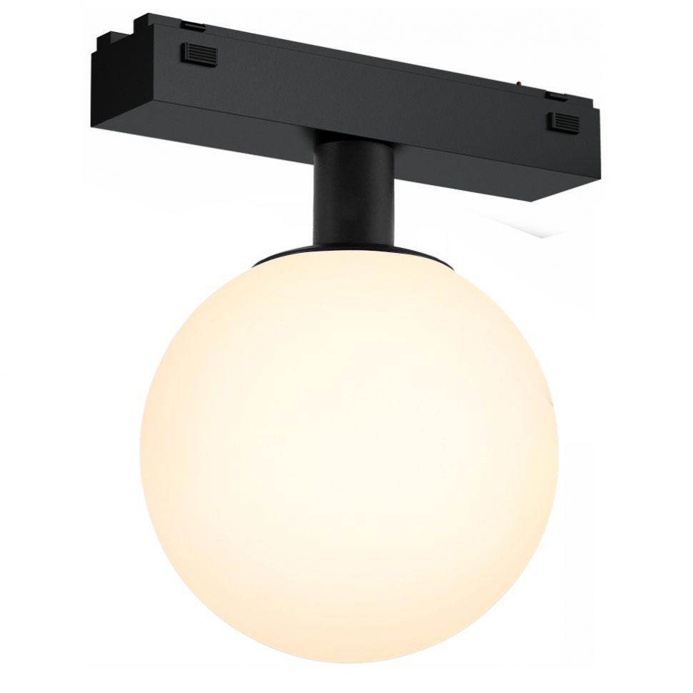 фото трековый магнитный светодиодный светильник iledex technical vision 4825-046-d120-6w-340dg-3000k-bk | 220svet.ru