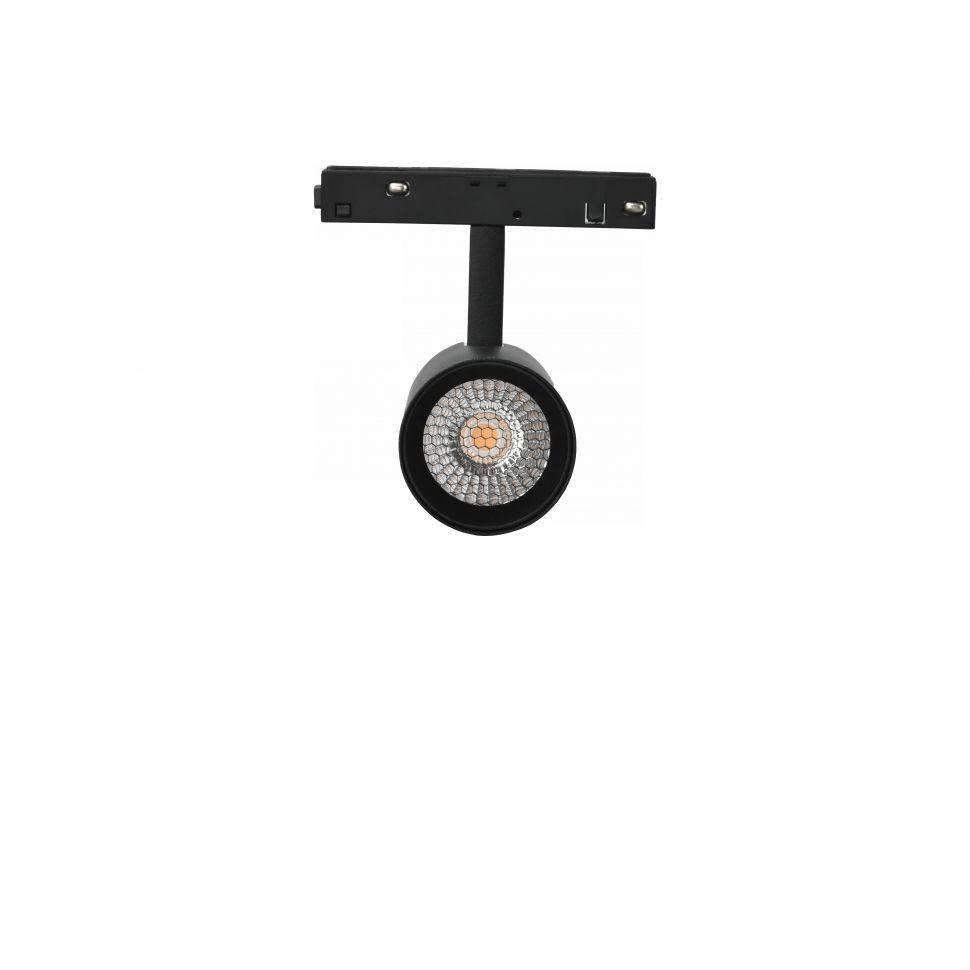 фото трековый магнитный светодиодный светильник iledex technical vision 4822-006-d55-18w-38dg-3000k-bk | 220svet.ru