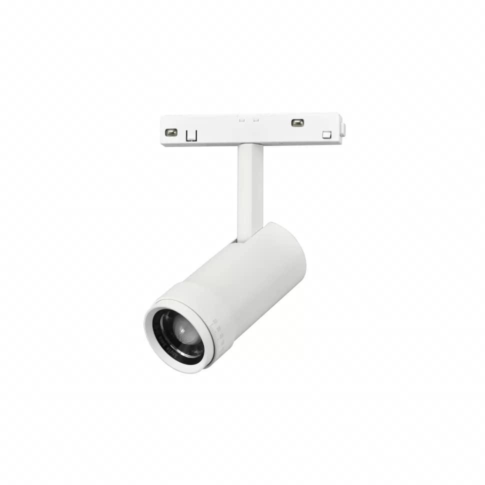 фото трековый магнитный светодиодный светильник iledex technical vision zoom 4822-020-d47-10w-10/60dg-3000k-wh | 220svet.ru