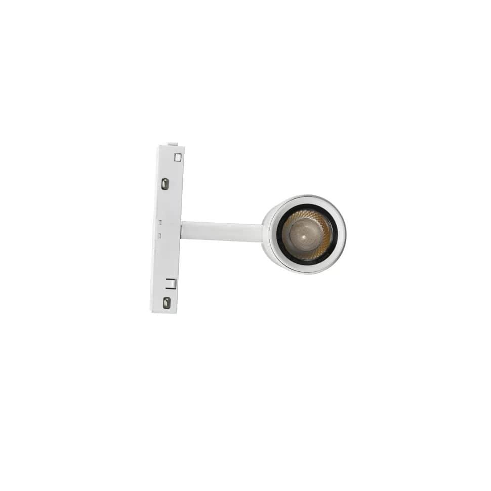 фото трековый магнитный светодиодный светильник iledex technical vision zoom 4822-020-d47-10w-10/60dg-3000k-wh | 220svet.ru