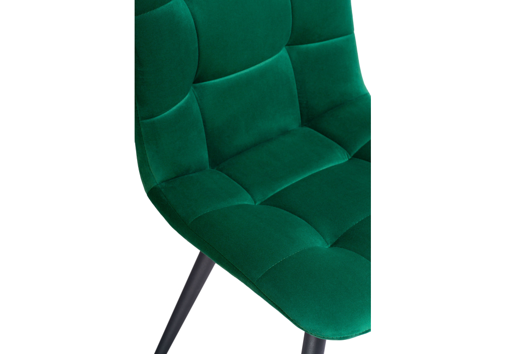 фото стул woodville чилли к зеленый / черный 502059 | 220svet.ru