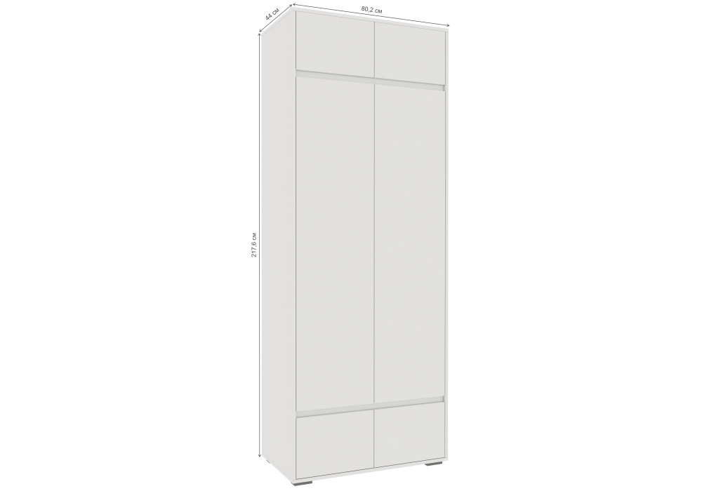 фото прихожая комплектация 2 woodville роут белый 596584 | 220svet.ru