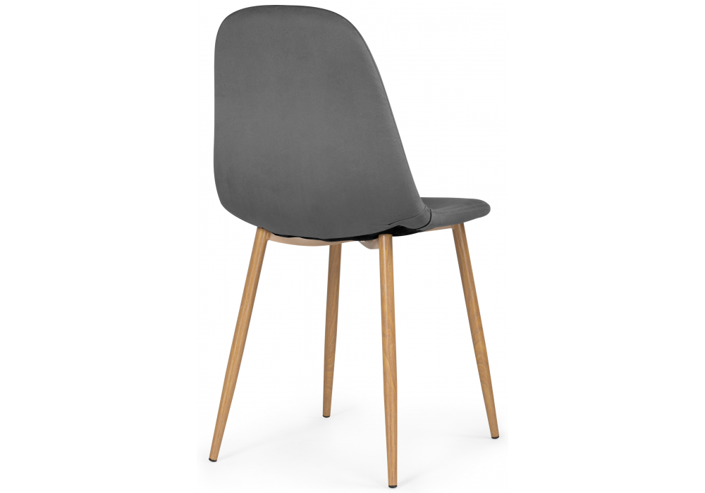 фото обеденная группа woodville дилай 80 серый/белый 579108 | 220svet.ru