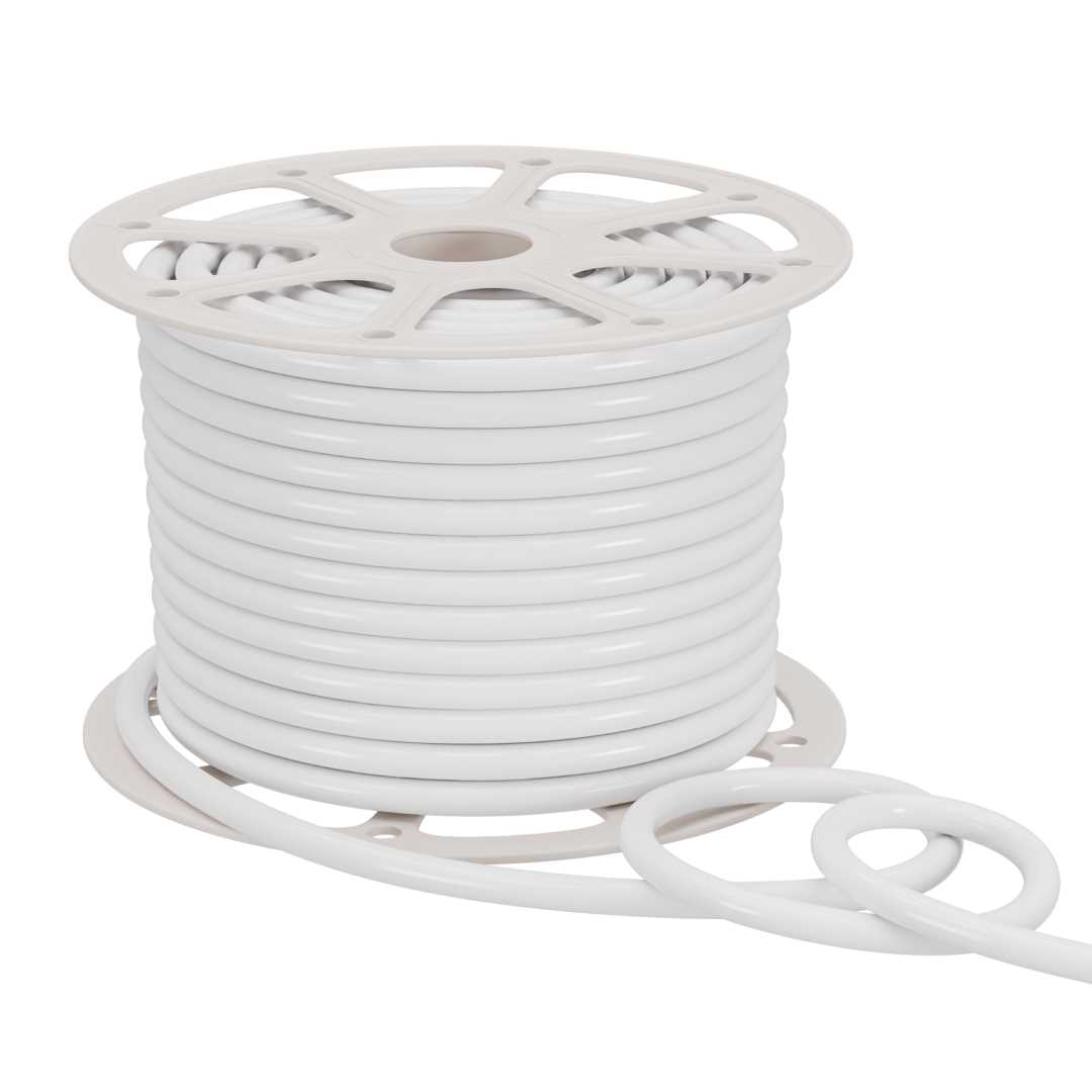 фото светодиодный неон apeyron 220в 6вт/м 300лм/м 3000к (т/б), smd 2835, 144д/м, круглый, d=14мм, 50м, ip66 17-57 | 220svet.ru