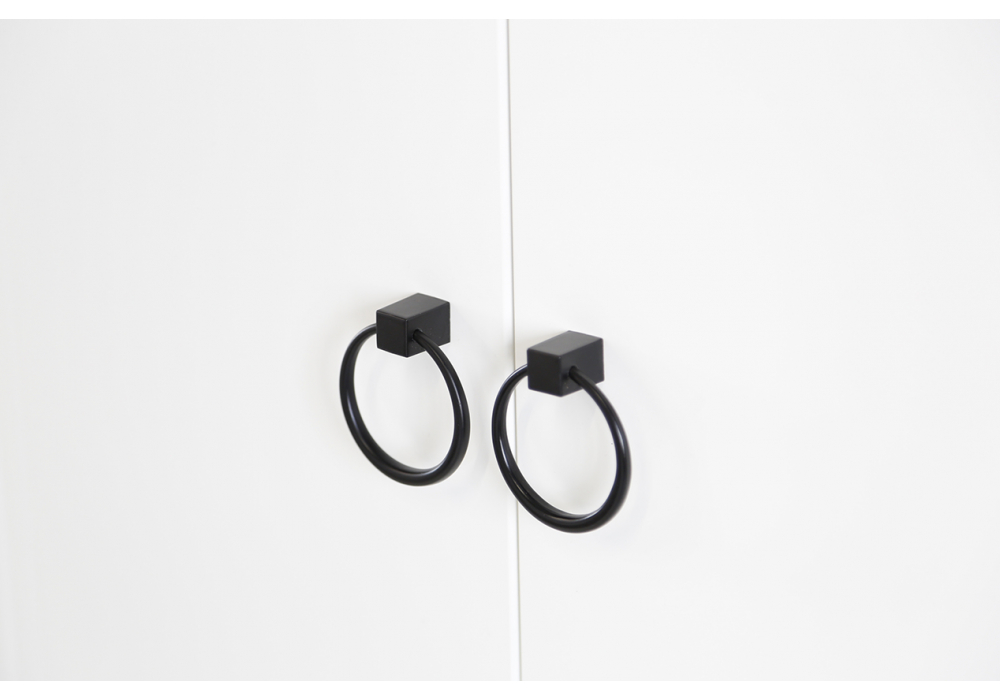 фото шкаф woodville ева 102.01 белый матовый 589703 | 220svet.ru