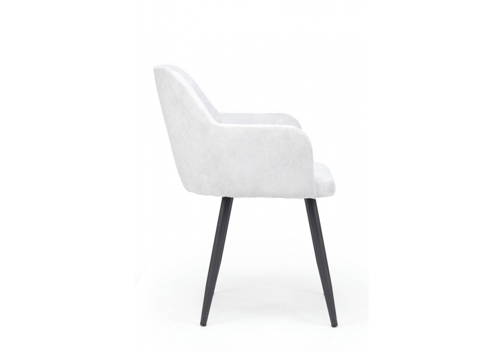 фото стул на металлокаркасе поворотный woodville инфини 360 светло-серый / черный 631781 | 220svet.ru