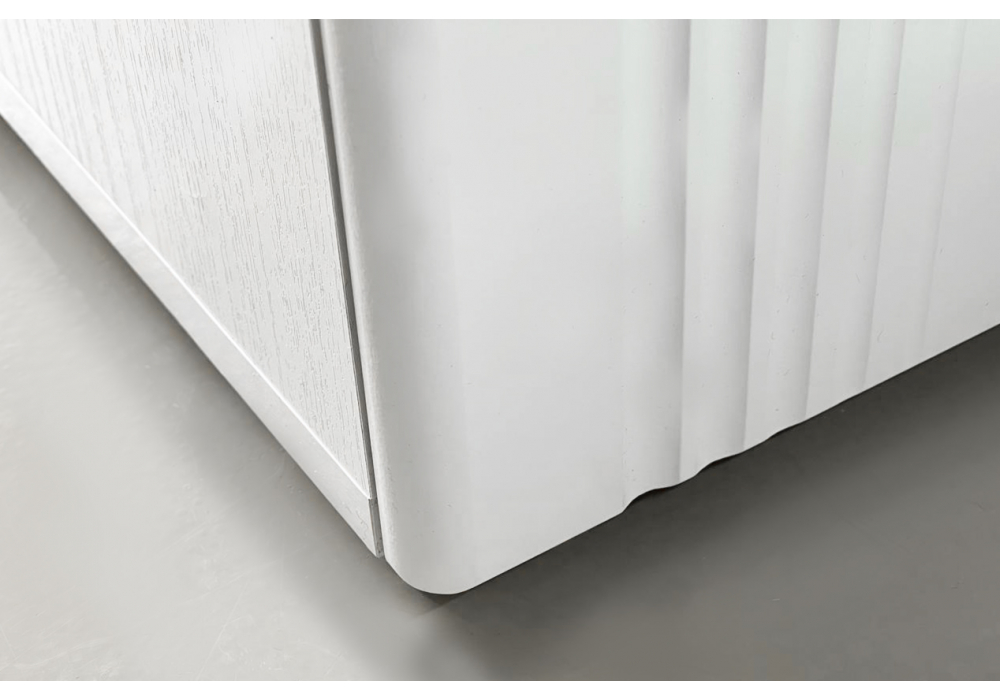 фото шкаф woodville ева 102.01 белый матовый 589703 | 220svet.ru