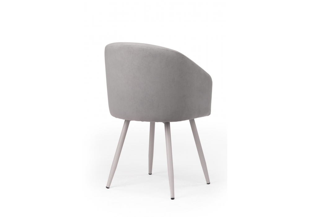 фото стул на металлокаркасе woodville монер темно-серый (glory 20) / серый 632664 | 220svet.ru