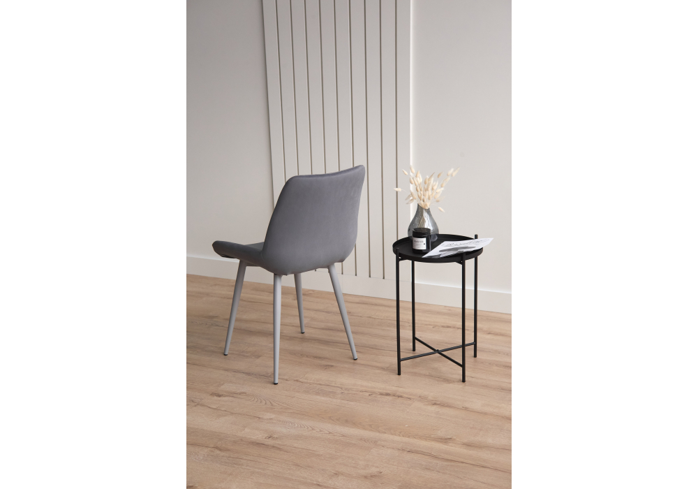 фото стул на металлокаркасе woodville седа темно-серый (zd 995) / серый np 632385 | 220svet.ru