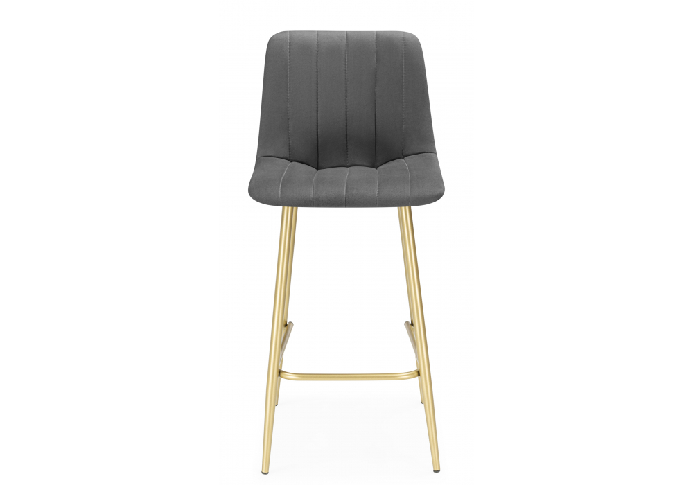 фото барный стул woodville дани мини темно-серый (zd 995) / золотой np 632311 | 220svet.ru