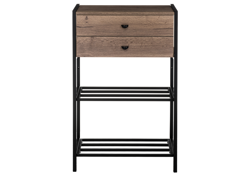 фото модульная прихожая woodville лофт дуб велингтон 542696 | 220svet.ru