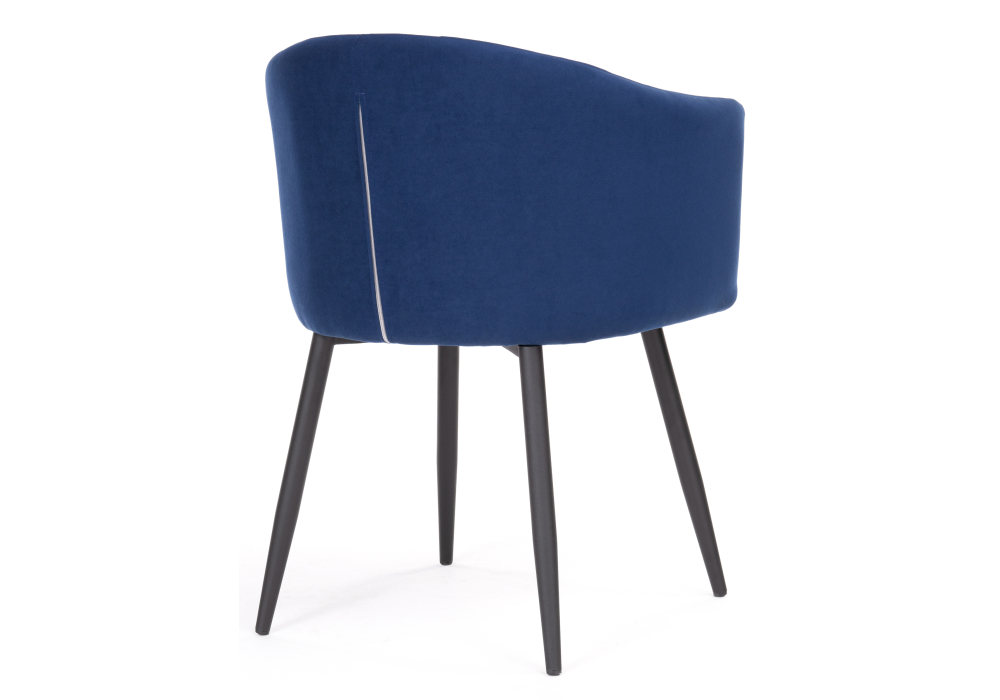 фото стул woodville валета темно-синий / черный 504203 | 220svet.ru