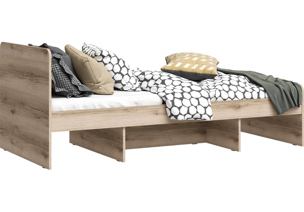 фото детская комплектация 5 woodville кинд белый / дуб делано 605080 | 220svet.ru