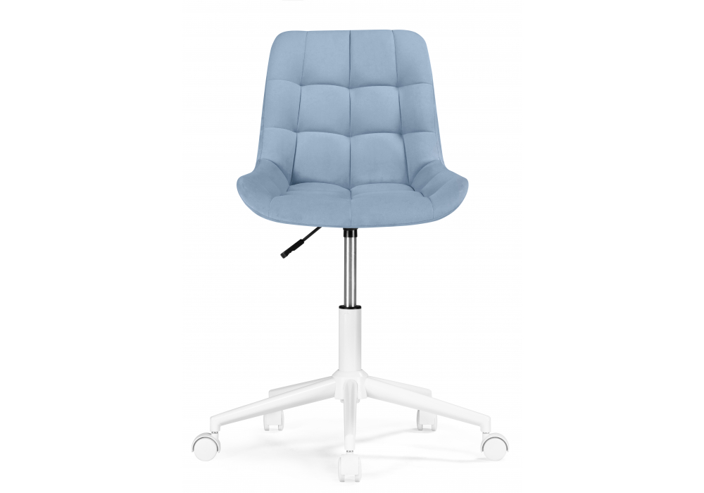 фото офисное кресло woodville честер голубой / белый 533176 | 220svet.ru