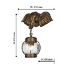 Миниатюра фото уличный настенный светильник favourite hunt 2031-1w | 220svet.ru