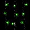 Миниатюра фото гирлянда занавес 2 x 1 м зеленый 220в, 200 led, провод черный пвх, ip54 ltc pcl202-11-2g | 220svet.ru