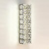 Миниатюра фото настенный светодиодный светильник odeon light panta 4927/9wl хром 9w | 220svet.ru