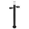 Миниатюра фото ландшафтный светильник arte lamp budapest a2360pa-3bk | 220svet.ru
