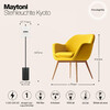Миниатюра фото торшер светодиодный maytoni kyoto mod178fl-l11b3k | 220svet.ru