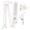 Миниатюра фото настольная лампа (10610) uniel tld-524 white/led/500lm/4500k/dimmer | 220svet.ru
