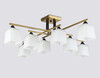 Миниатюра фото потолочная люстра на штанге ambrella light traditional loft tr tr303044/8 cp | 220svet.ru
