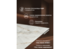 Миниатюра фото керамический стол раздвижной woodville монерон 180(240)x90 calacatta gold / дуб монтана 621194 | 220svet.ru