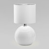 Миниатюра фото настольная лампа с абажуром tk lighting palla 5066 | 220svet.ru