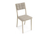 Миниатюра фото стул на металлокаркасе woodville бекал микровелюр катания хумус / капучино 685399 | 220svet.ru