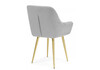 Миниатюра фото стул на металлокаркасе woodville флюид светло-серый (zd 960) / золотой 642949 | 220svet.ru