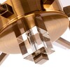 Миниатюра фото подвесная люстра arte lamp north a5896lm-6pb | 220svet.ru