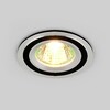 Миниатюра фото встраиваемый светильник elektrostandard vode 5305 mr16 ch/bk | 220svet.ru