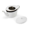 Миниатюра фото чайник фарфоровый mikasa luxe deco на 4 чашки, 1,1 л, белый kitchen craft | 220svet.ru