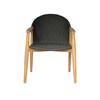 Миниатюра фото полукресло mika roomers furniture mikadiningarmchair | 220svet.ru