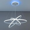 Миниатюра фото подвесная свветодиодная люстра с пультом ду citilux неон смарт cl731a090e rgb | 220svet.ru