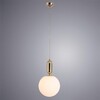 Миниатюра фото подвесной светильник arte lamp bolla-sola a3034sp-1go | 220svet.ru