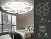 Миниатюра фото потолочная светодиодная люстра ambrella light acrylica original fa4518 | 220svet.ru