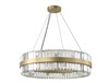 Миниатюра фото подвесная люстра newport 10241/60 brass м0067226 | 220svet.ru