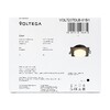Миниатюра фото встраиваемый светильник voltega grave vgl7237dlb-01b1 | 220svet.ru