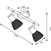 Миниатюра фото спот arte lamp parry a5062ap-2ab | 220svet.ru
