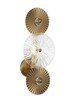 Миниатюра фото бра indigo 12021/a/1w brass v000022 | 220svet.ru