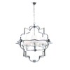 Миниатюра фото подвесная люстра lumina deco baltimore ldp 8020-4 chr+wt | 220svet.ru