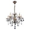 Миниатюра фото подвесная люстра toplight zoe tl7220d-05ab | 220svet.ru
