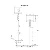 Миниатюра фото торшер moderli макадамия v12000-1f | 220svet.ru